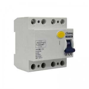 Breaker Diferencial Kripal 4x40a 230/400v, 30ma 10ka