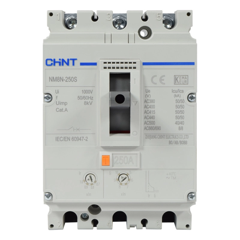 Breaker Chint Industrial Ajustable 3x250a