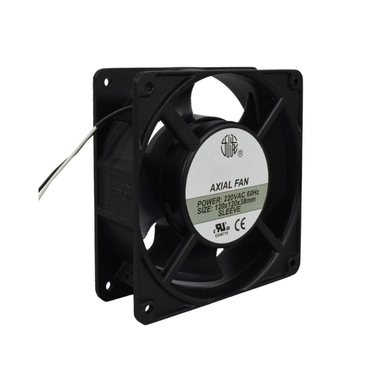 Ventilador Axial de Buje 120x120x38Mm 200-240Vac