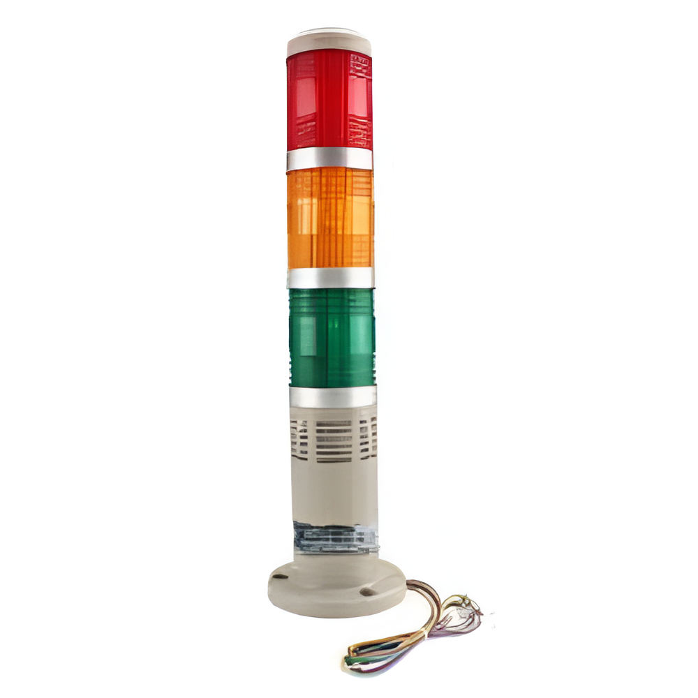 Baliza Spk (Sn) Led Roja-Verde-Amarilla+Buzzer Multivoltaje 50Mm