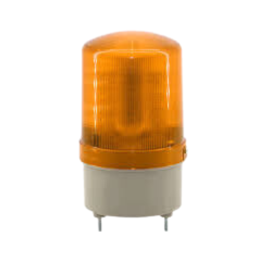 Lampara Spk (Sn) Rotativa Led Amarilla 12-24Vac/Dc 110/220Vac/ Sin Buzzer