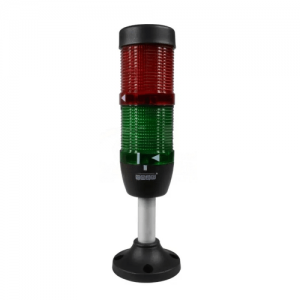 Baliza Emas Modular Intermitente 50Mm 2 Colores Verde Y Rojo 24Vac/Dc Sin Buzzer