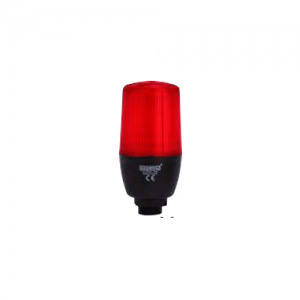 Baliza Emas Fija / Intermitente Roja 55Mm 24Vac/Dc Con Buzzer Conexion 22Mm