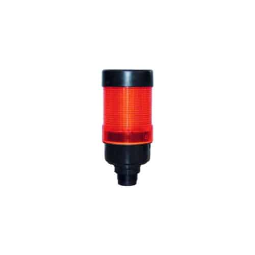 Baliza Rotativa LED 50Mm Rojo+Buzzer (80dB) / 110Vac
