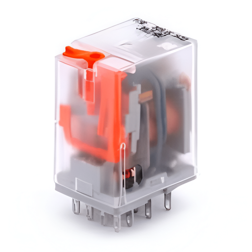 Mini Italiana Rele (Sn) Relevo Italiana Rele 8 Pines Planos 110Vac