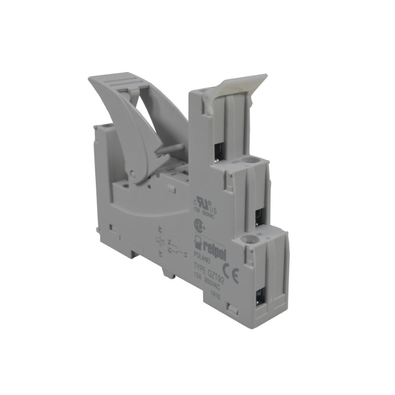Base para Mini Relevo 12A Riel Din RELPOL