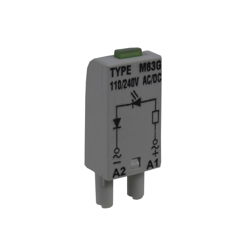 LED Indicador Para Base Relevo 110 230Vac / Dc