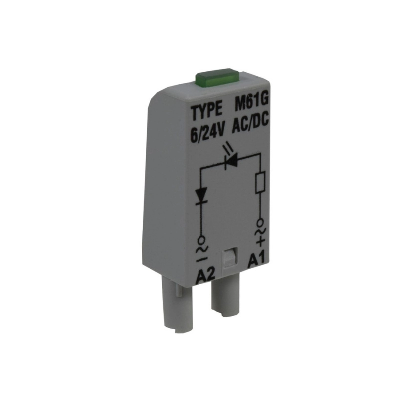 LED Indicador para Base Relevo 6 - 24Vac / Dc