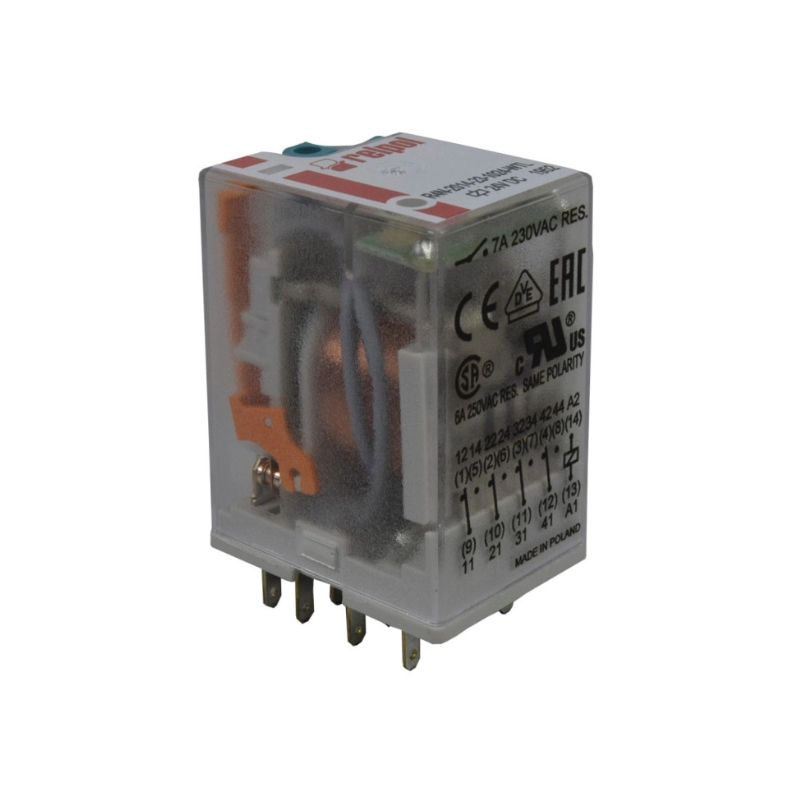 Mini Relevo 12Vdc 14 Pines Planos Ul