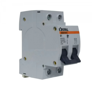 Breaker Kripal 2x10a 230/400v 4.5ka Curva C