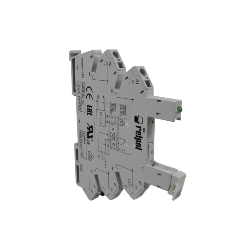 Base para Mini Relevo 115Vac / Dc, 6A RELPOL