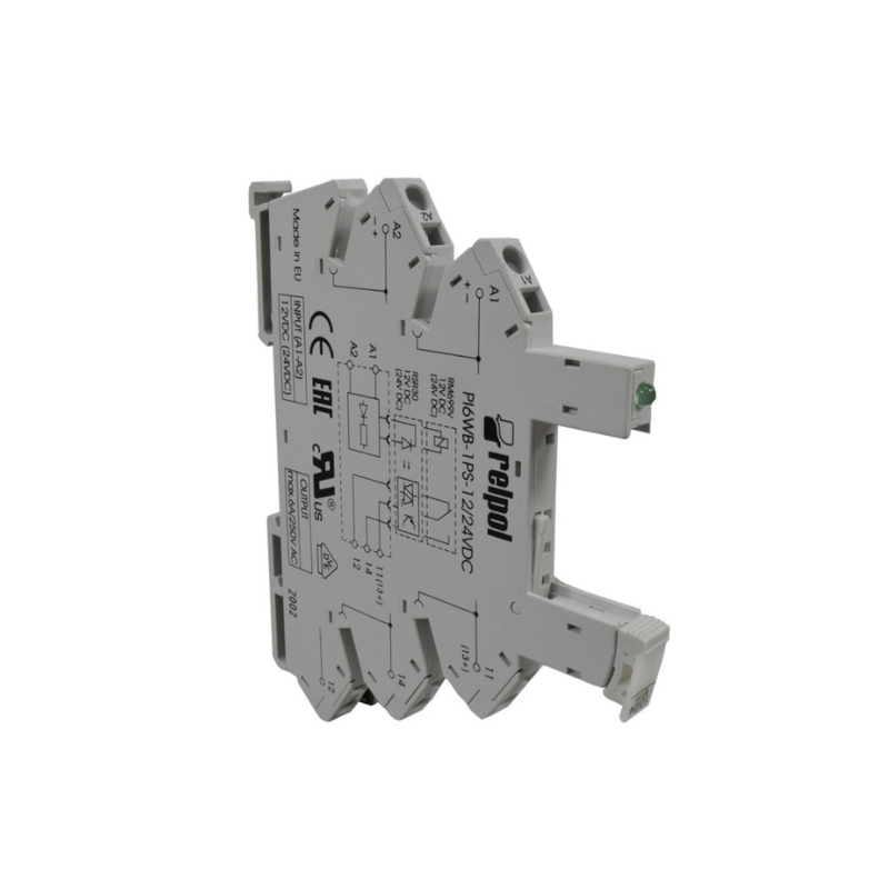 Base para Mini Relevo 12 / 24Vdc, 6A