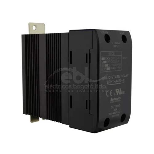 Entrada Análoga Ssr con Disipador de Calor 200-480Vac, 30A