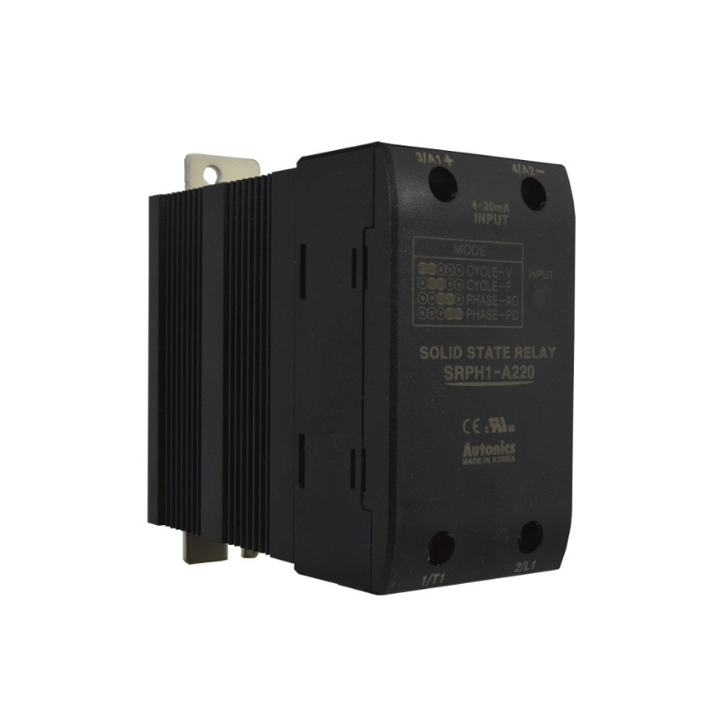 Entrada Análoga Ssr con Disipador de Calor 24-240Vac, 30A AUTONICS