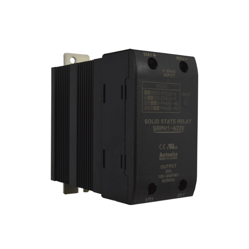 Entrada Análoga Ssr con Disipador de Calor 24-240Vac, 20A AUTONICS