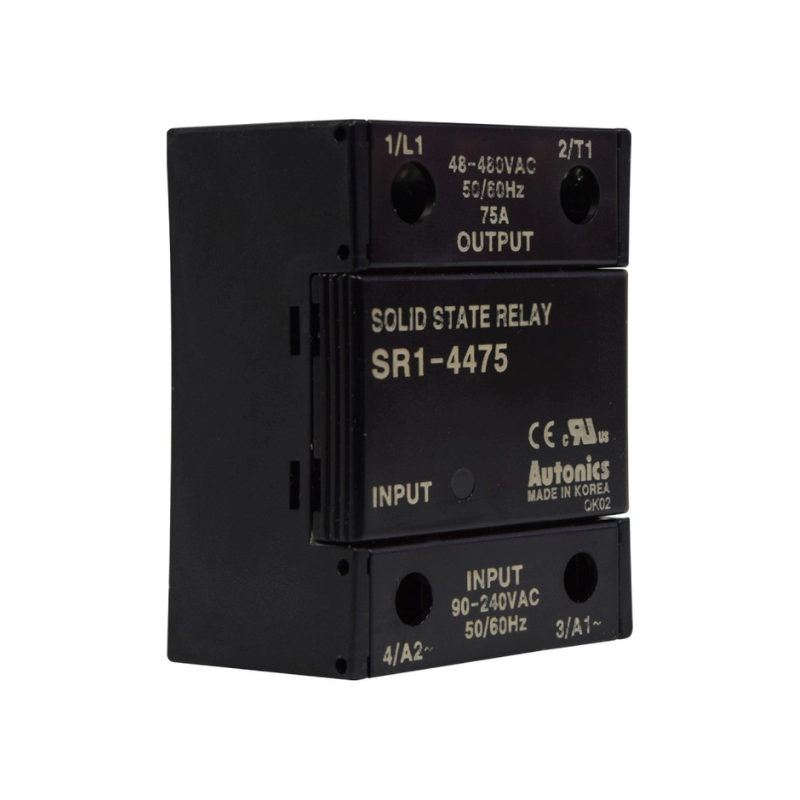 Rele Estado Solido Ssr 75A V. Con 90-240Vac 480Z