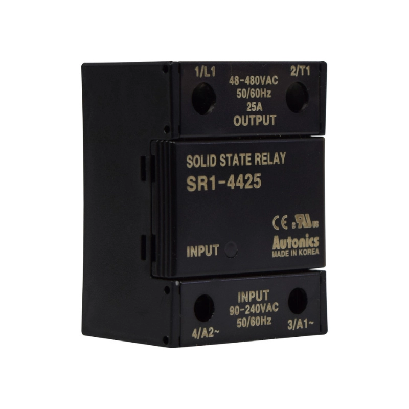 Rele Estado Solido Ssr 25A V. Con 90-240Vac 480Z
