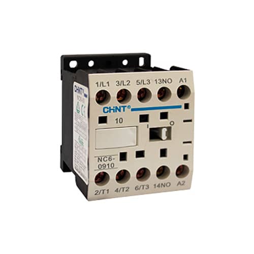 Contactor 6A Ac3 24Vac 3No+1Nc Aux Chint