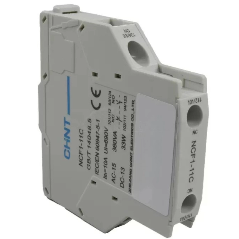 Contacto Auxiliar 1NA+1NC Montaje Lateral