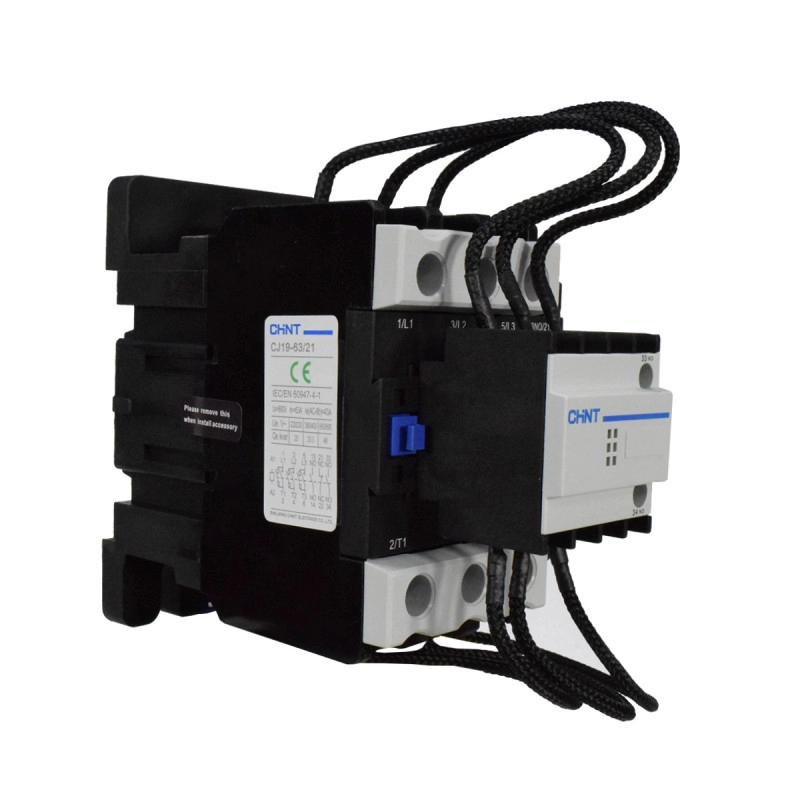 Contactor Factor de Potencia 63A/380V 220Vac 15Kvar/220Vac Chint