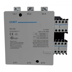 Contactor 400a ac3 220vac de 2Na+2Nc CHINT