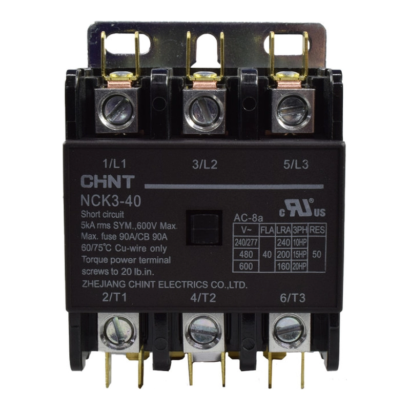Contactor A/C 3X40A 120Vac Ul Chint