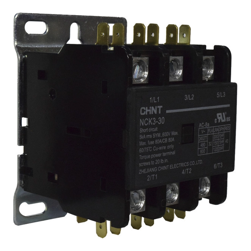 Contactor A/C 3X30A 120Vac Ul Chint
