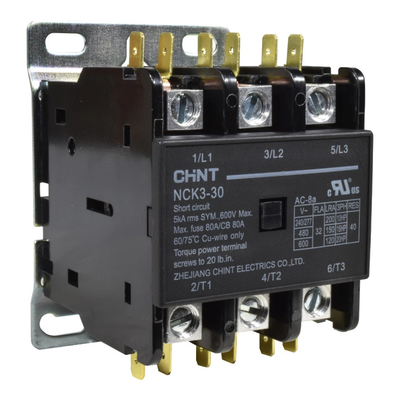 Contactor A/C 3X30A 24Vac Ul Chint