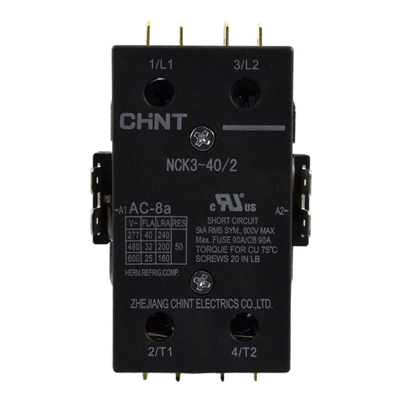 Contactor A/C 2X40A 24Vac Ul Chint