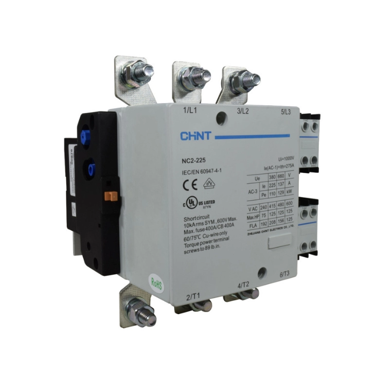 Contactor 225Aa ac3 110vac Ul 2Na+2Nc