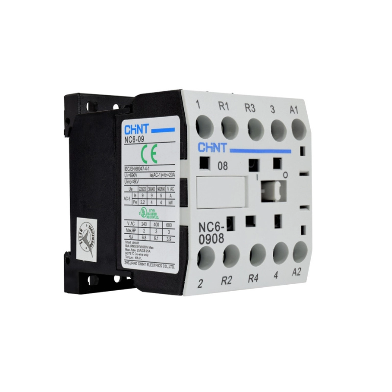 Mini Contactor Auxiliar 9A Ac3 24Vac 2No+2Nc Chint