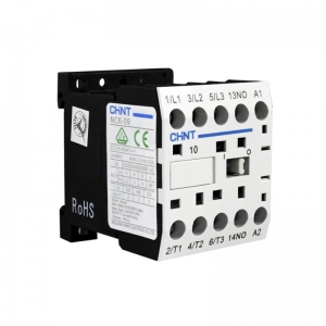 Mini Contactor Auxiliar 6A ac3 220Vac 4no Chint