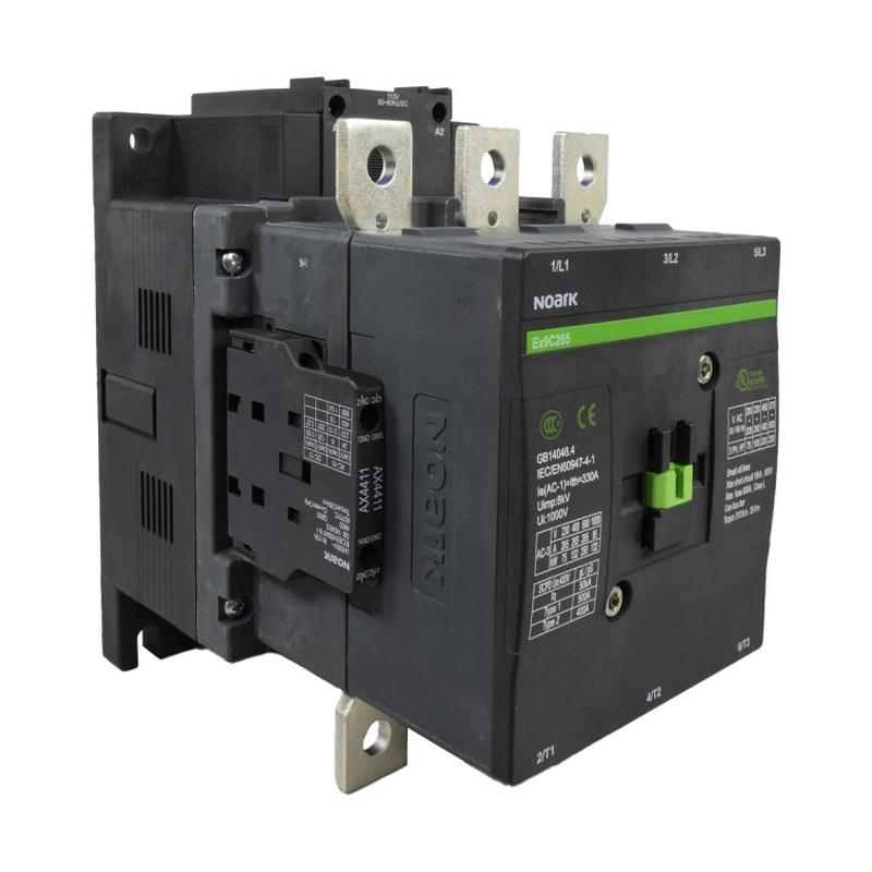 Contactor 265A Ac-3, 2 Ax-No, 2 Ax-Nc, Controlador A 110Vac/Dc 50/60Hz. Noark