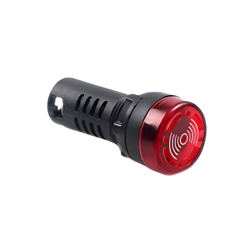 Buzzer Spk (Sn) Spk (Sn)Luminoso Rojo 22Mm 220Vac
