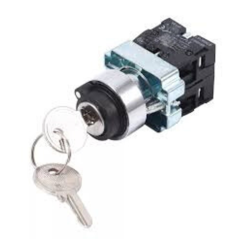 Selector Sontune (Sn) Muletilla Metálico 2 Posiciones 22Mm Con Llave