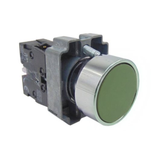 Pulsador Soutune (Sn) Metalico Verde 22Mm N/O