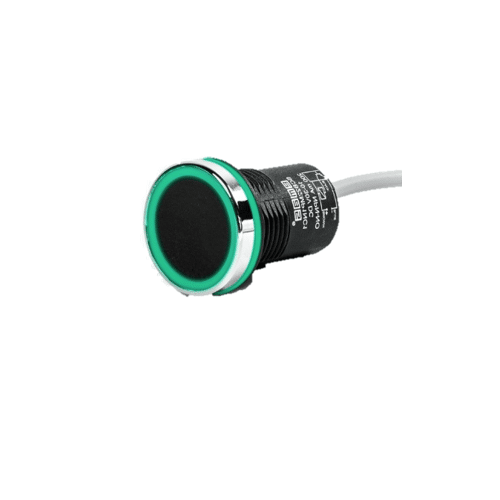 Pulsador Táctil con Retención Ø22mm Ip67 10-30vdc