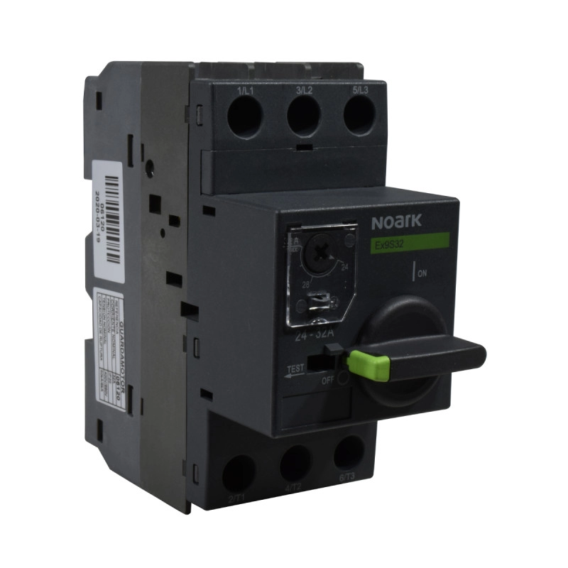 Guardamotor Noark 24-32A Mando Rotativo