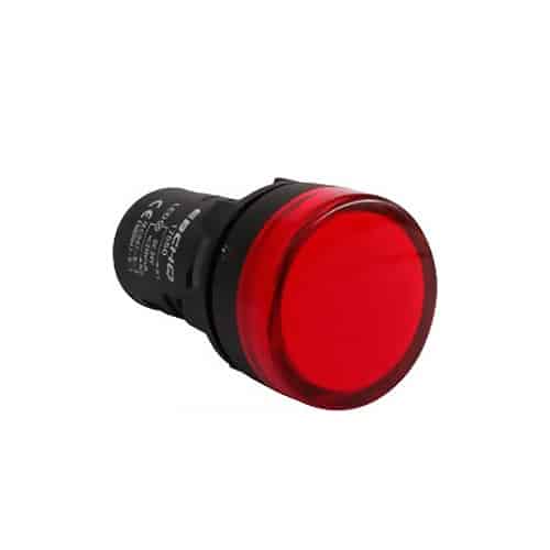 Lampara LED Rojo 24Vdc 22Mm Ebchq