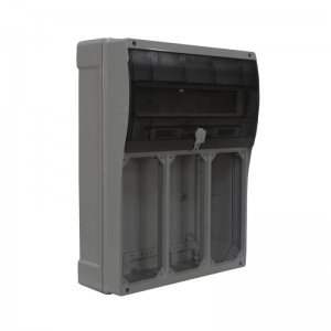 Tablero con Ventana Transparente para Instalacion de Tomas de Incrustar Topter 6X16, 16A Y 32A - Ip66