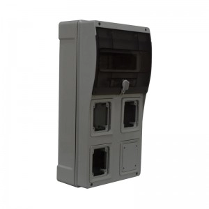 Tablero con Ventana Transparente para Instalacion de Tomas de Incrustar Topter 4X10, 16A Y 32A - Ip66