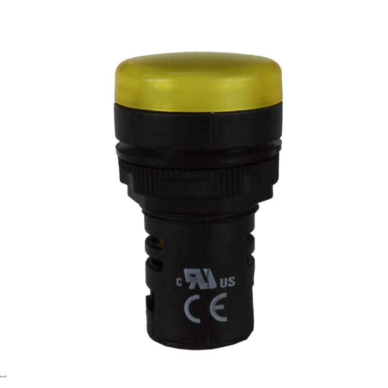 Lampara LED Amarillo 22Mm Ebchq CHINT
