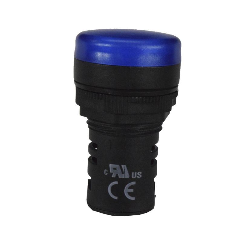 Lampara LED Azul 22Mm Ebchq CHINT