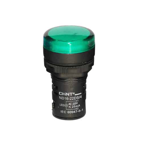 Lampara LED Verde 22Mm Ebchq