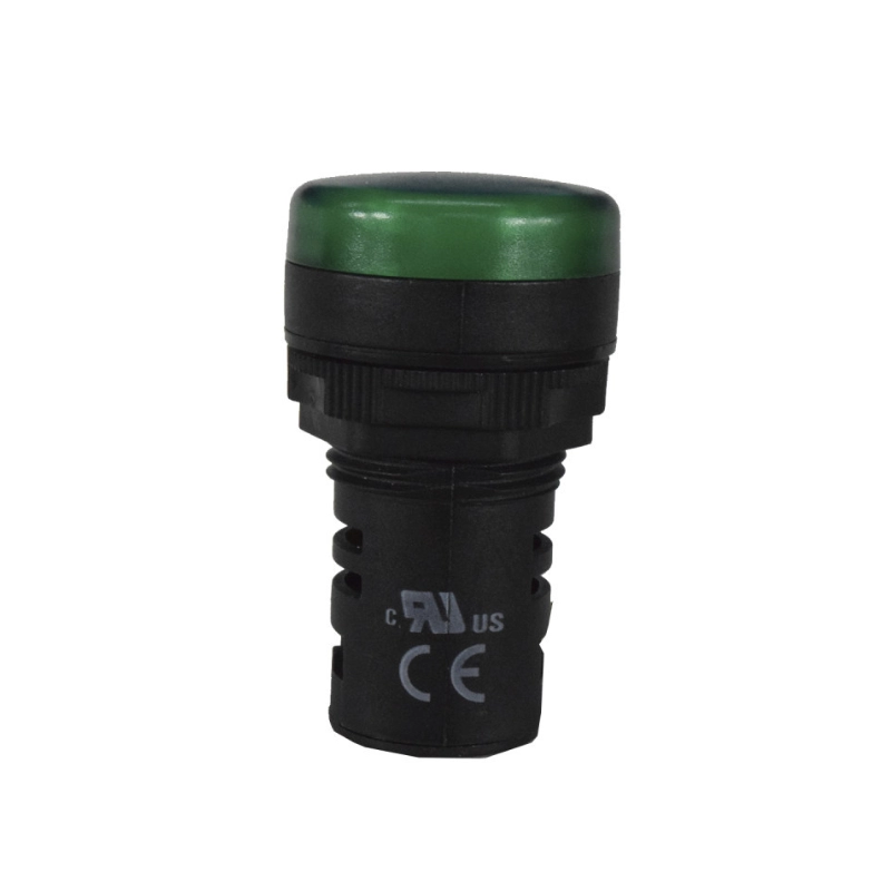 Lampara LED Verde 22Mm Ebchq CHINT
