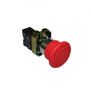 Pulsador Emergencia 40Mm Base Metálico Tipo Hongo Chint