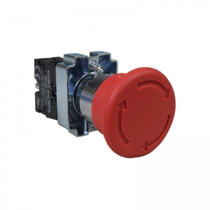 Pulsador Emergencia 40Mm Base Metálico Tipo Hongo Chint