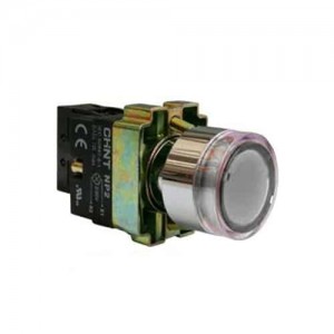 Pulsador Na+LED Blanco 230V 22Mm Chint