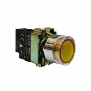 Pulsador Na+Led Amarillo 230V 22Mm Chint