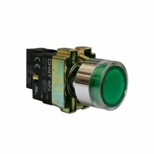 Pulsador Na+LED Verde 230V 22Mm Chint